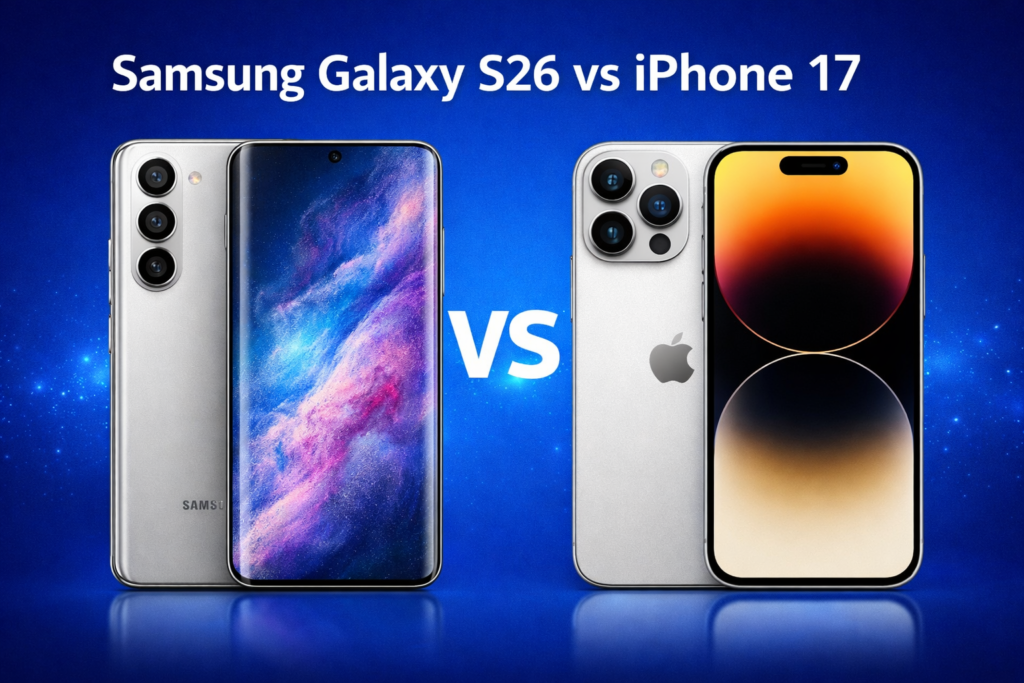 Samsung Galaxy S26 vs iPhone 17 Comparativa